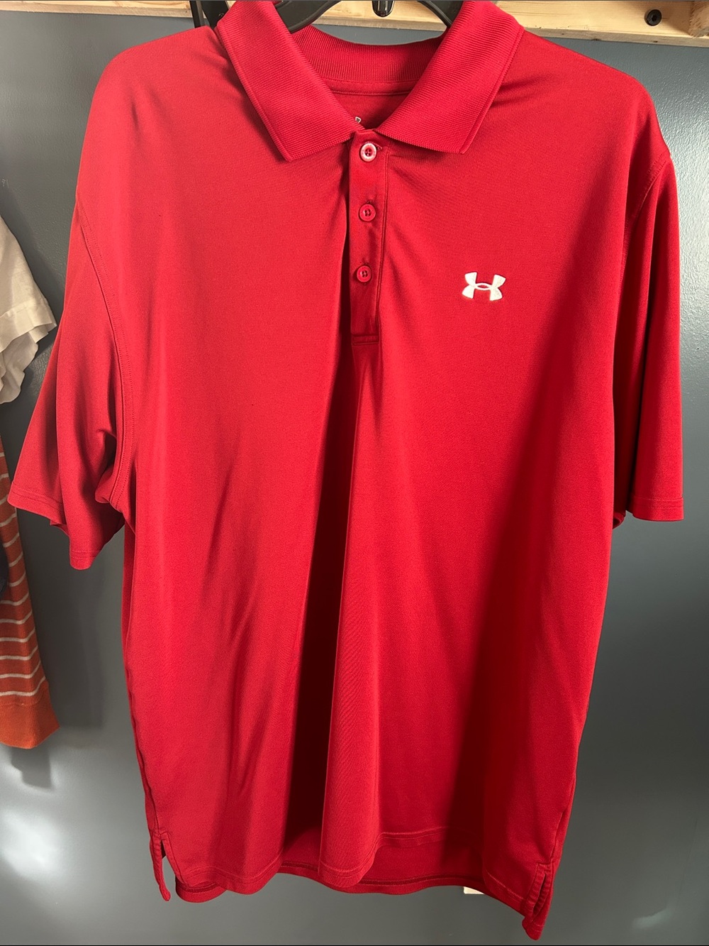 Under Armour Red Men’s Performance Polo
